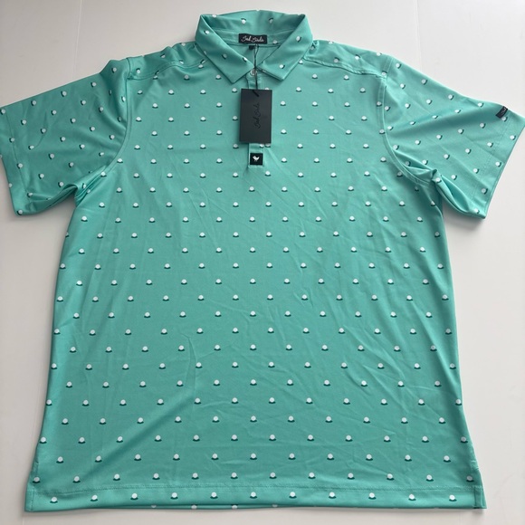 Bad Birdie Other - Men’s Bad Birdie Golf Aim Point Pique Tech Polo Shirt XXL MSRP $78